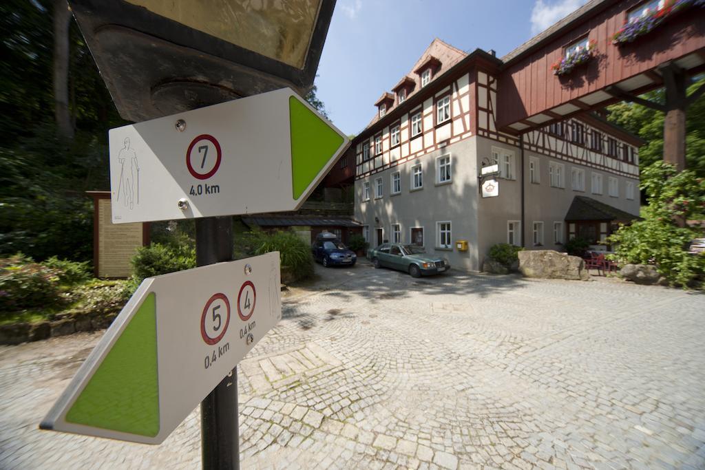 Waldgasthof Wildbad Burgbernheim Экстерьер фото